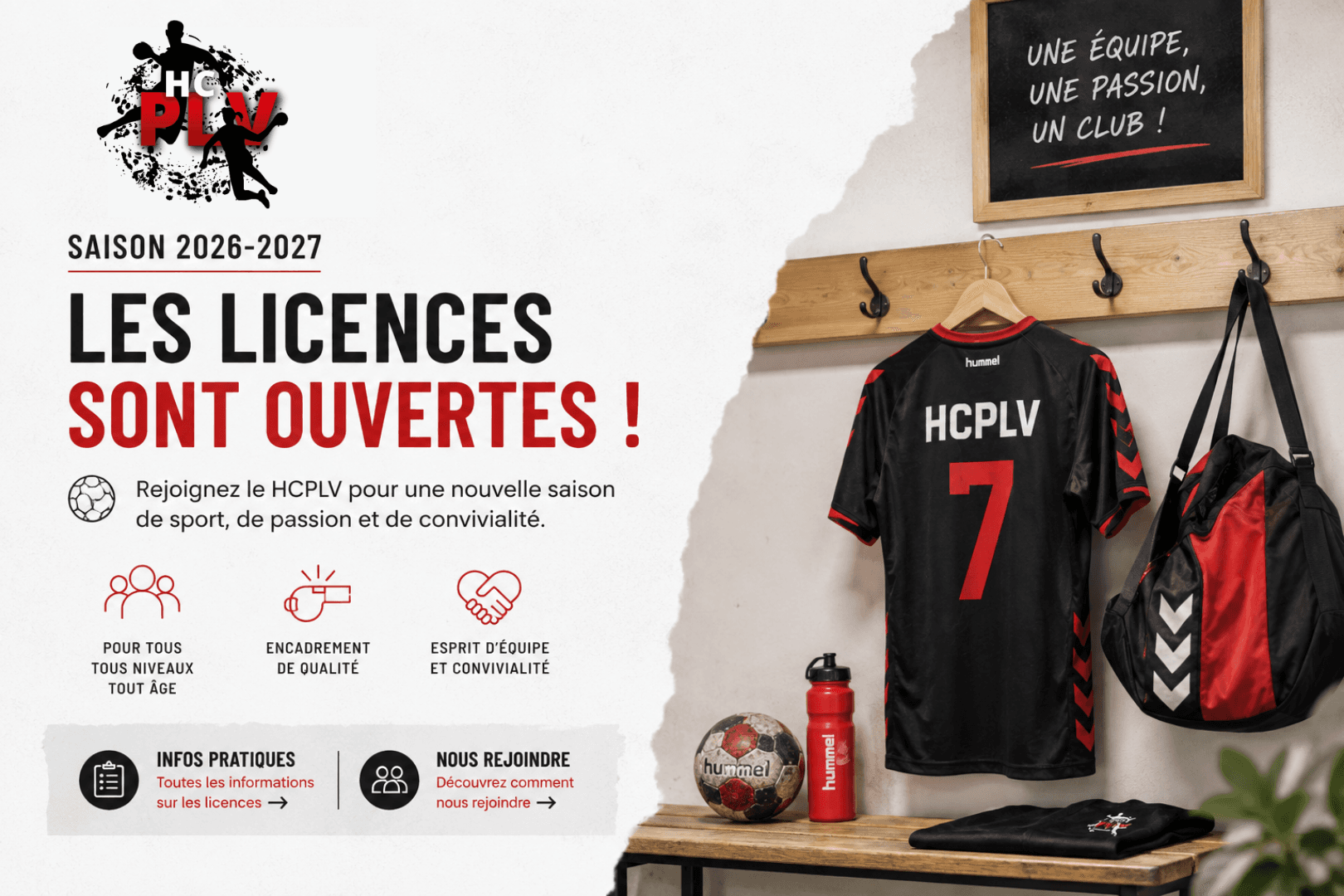 Les licences 2026-2027 sont ouvertes !